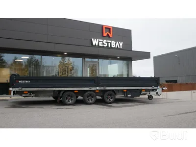 Westbay Donna containervagn, släpvagn, 5300x2470 mm, 3500 kg, -2022