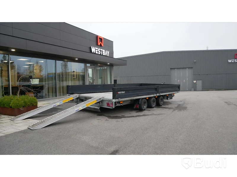 Westbay Donna containervagn, släpvagn, 5300x2470 mm, 3500 kg, -2022