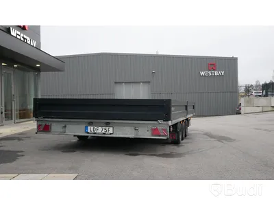 Westbay Donna containervagn, släpvagn, 5300x2470 mm, 3500 kg, -2022