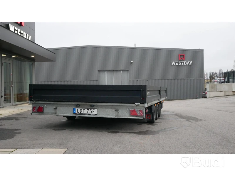 Westbay Donna containervagn, släpvagn, 5300x2470 mm, 3500 kg, -2022
