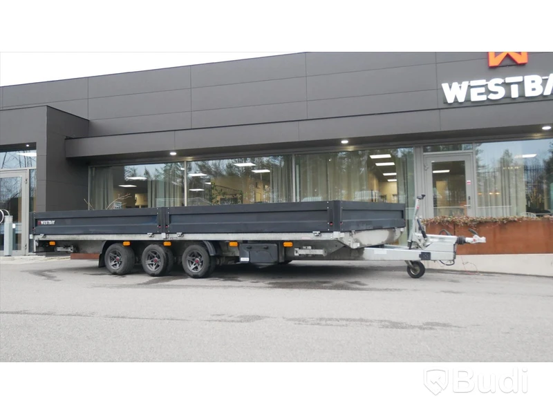 Westbay Donna containervagn, släpvagn, 5300x2470 mm, 3500 kg, -2022