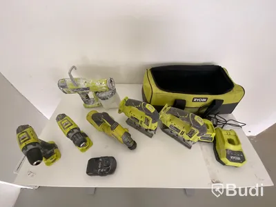 Kombikit Ryobi  OnePlus 6st maskiner, 2 laddare, 1st batteri samt väska