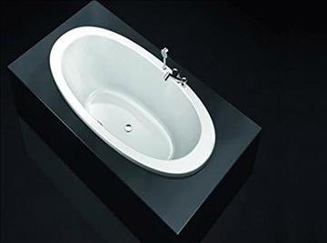 Alessi One inbyggnadsbadkar Höjd(cm): 57,5 Bredd(cm): 102 cm