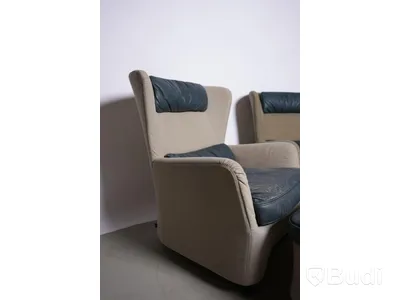 Fåtölj med fotpall 2st - Dux