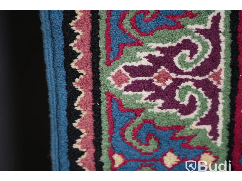 Matta 130x210 cm - Blå, orientaliskt mönster