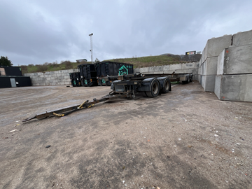 Lastväxlarsläp NÄRKO D4YF51H11 -2015 | Reparationsobjekt | Avbruten försäljning