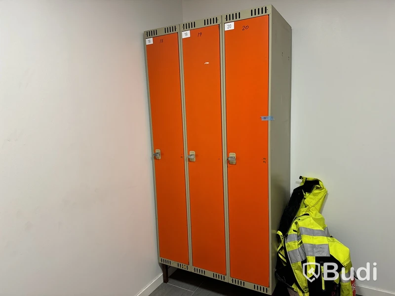 Klädskåp 5 st