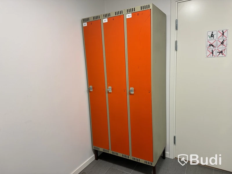 Klädskåp 5 st