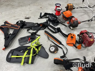 5 st Grästrimmer med mycket tillbehör