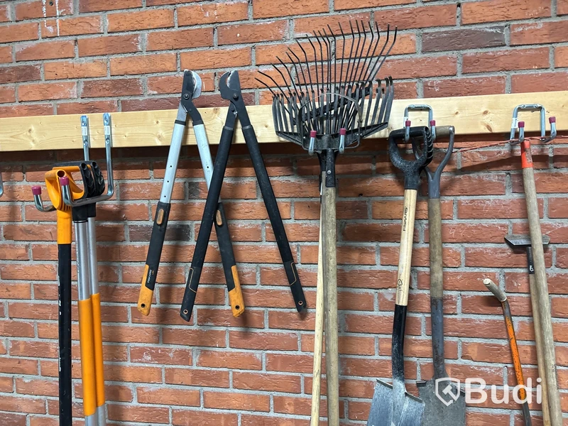 Trädgårdsredskap, högtryckstvätt m.m.