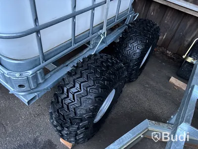 Vagn med ibc-kärl för ATV m.m.
