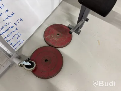 Löpband och bänkpress
