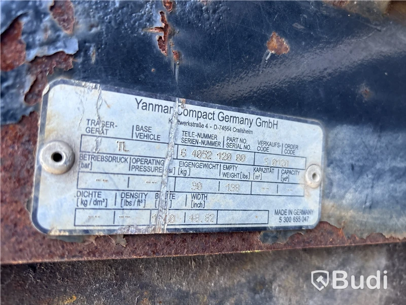Hjullastare Yanmar V100, -2019