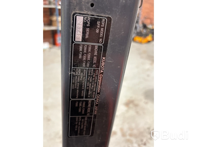 Åkgräsklippare Kubota F3090