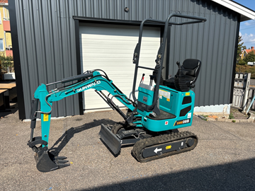 Minigrävare Sunward SWE08B -2022, 5-timmar