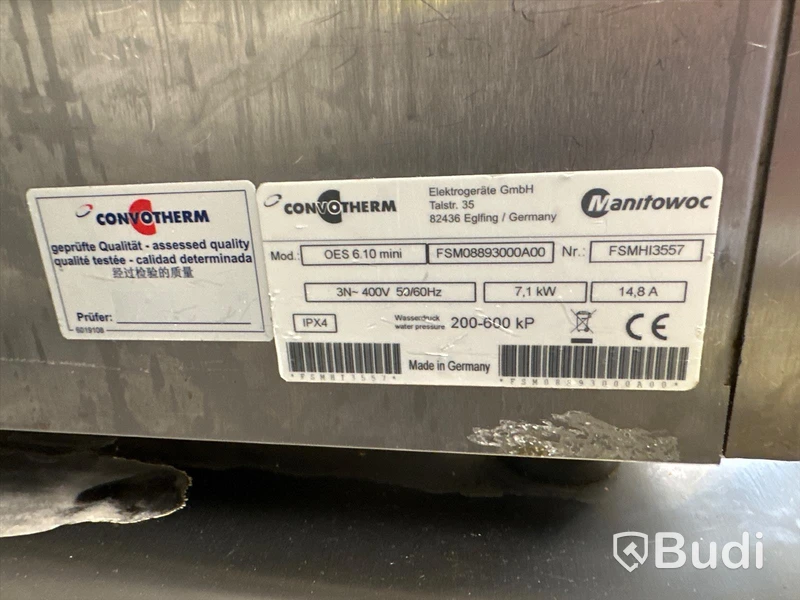 Convoterm Ugn OES 6.10 Mini