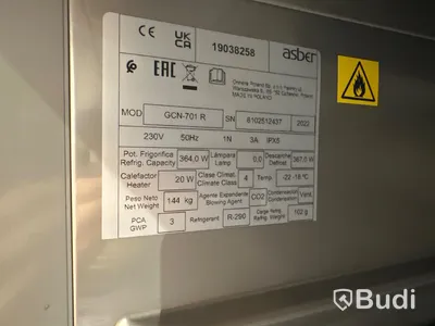 Frys Fullhöjd Asber GCN 701 L. Tillverkad 2022