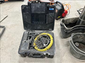 Avloppskamera i hardcase med inbyggd display