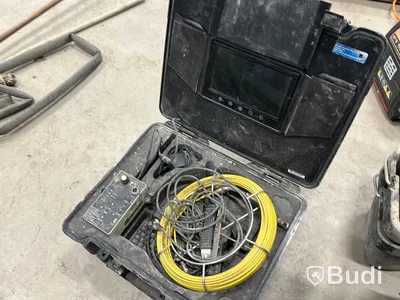 Avloppskamera i hardcase med inbyggd display