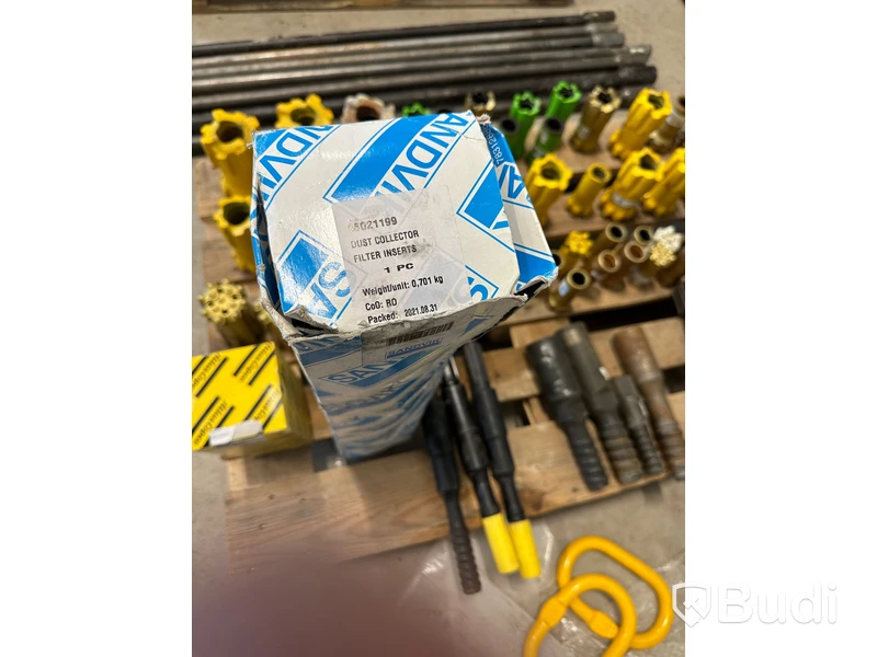 Luftfilter till Dino 400 samt oljefilter till Epiroc