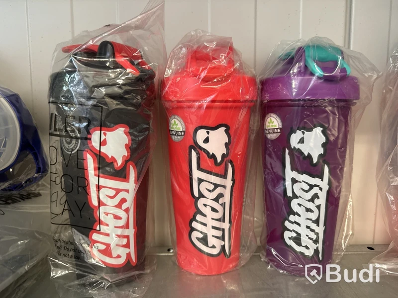 36 st shakers, gymbälte, tröja & vantar