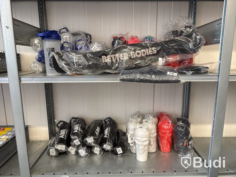 36 st shakers, gymbälte, tröja & vantar