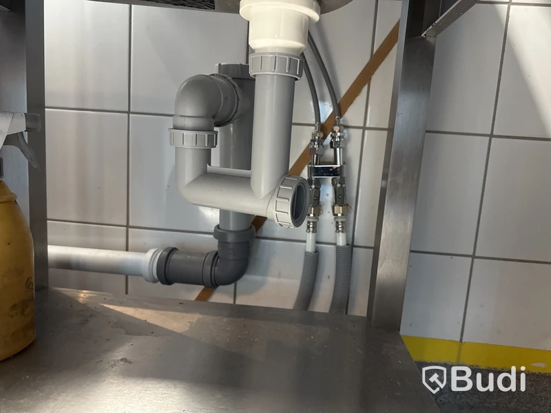 Rostfri diskho med blandare -2023