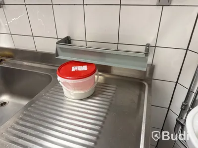 Rostfri diskbänk & hyllor m.m.