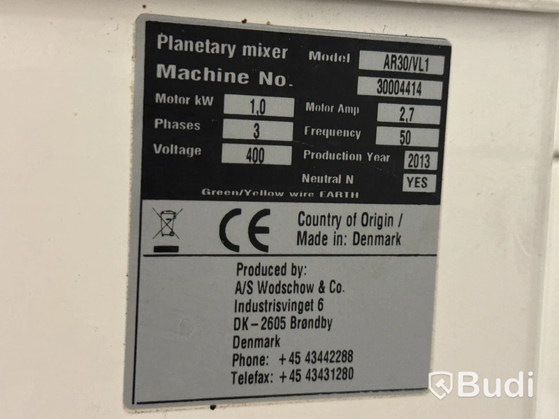 Degblandare Bear Varimixer AR30-VL1 -2013