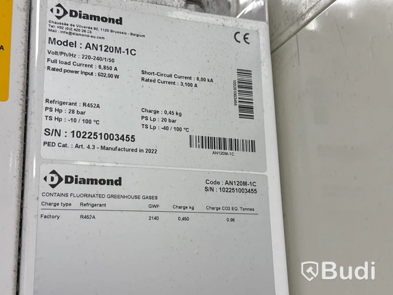 Frysrum Diamond Minicold Plus -2022