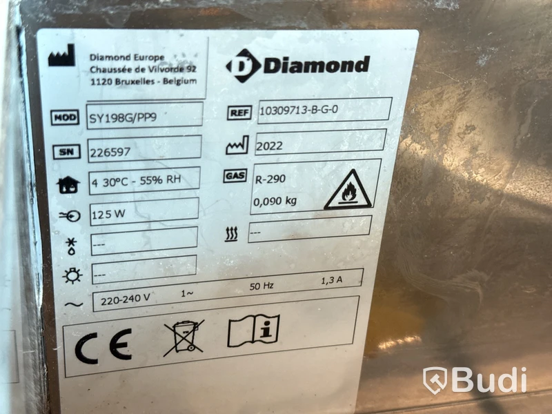 Pizzabänk med kylränna, Diamond -2022