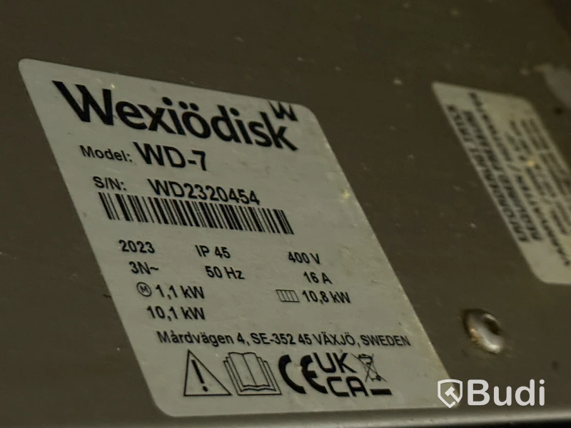 Diskmaskin Wexiödisk WD-7 -2023