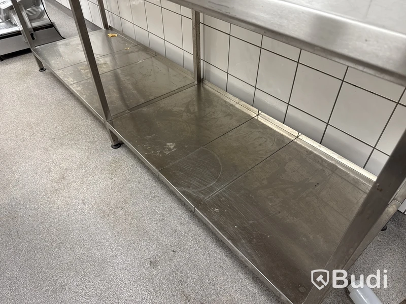 Rostfri bänk med öppnare