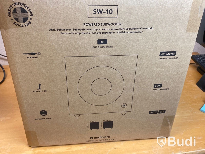 Subwoofer Audio PRO (NY)