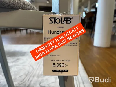 Stol i massiv ek - StolAB Hundranian Ordpris: 6.090 kr