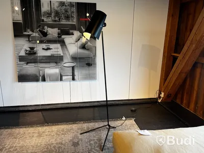 Golvlampa - NEMO Cassina Ca mått: 160 cm