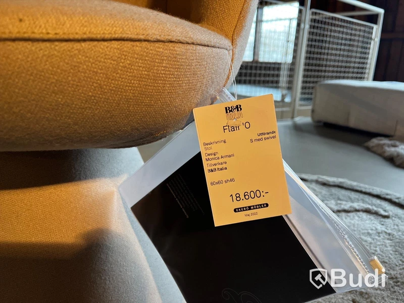 Stol - B&B Italia Flair’O Ordpris: 18.600 kr
