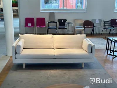 Soffa Søren Lund SL88, 3-sits m 2 dynor, 213 cm, Tyg Linara avtagbar klädsel. Ordpris 42.400 kr. Nyskick!