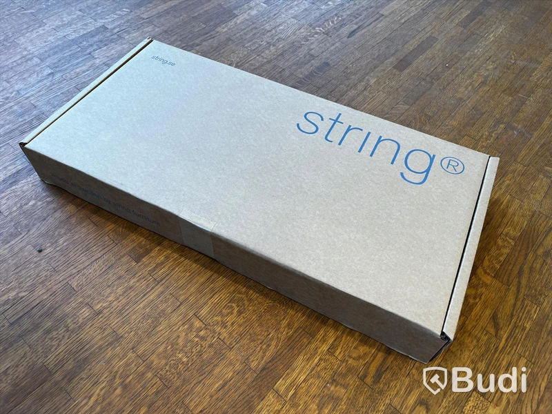 Metallhylla -STRING High Edge, vit Ordpris: 745 kr