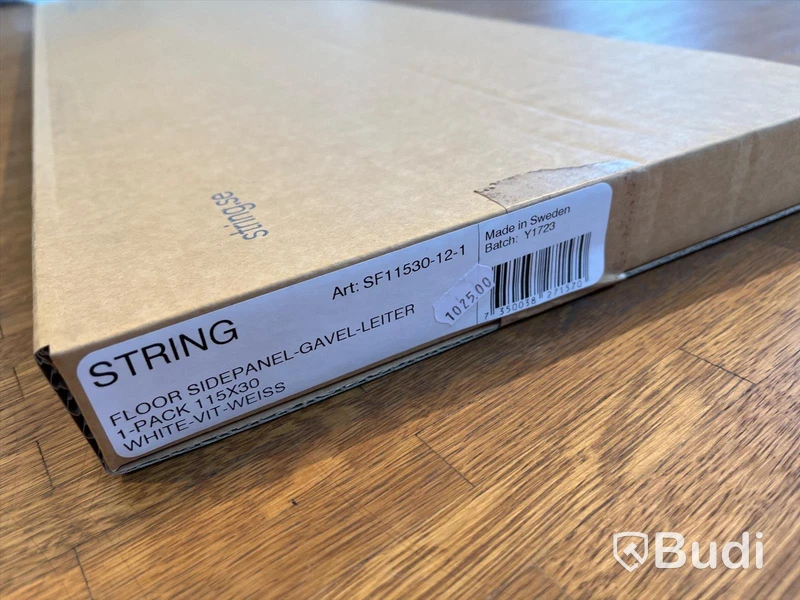 Golv Sidopanel gavel - STRING, Vit Ordpris: 1025 kr
