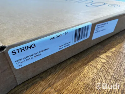 Wire Screen for Desktop - STRING, Vit Ordpris: