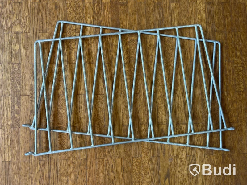 Vägg-Sidopanel 2-pack - STRING, Galvanized Ordpris: 895kr