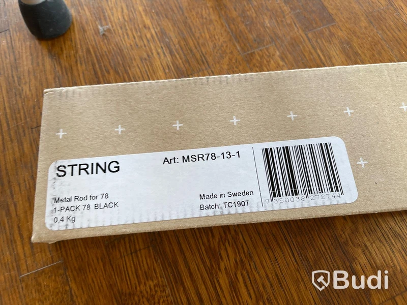 Metal Rod - STRING, Black