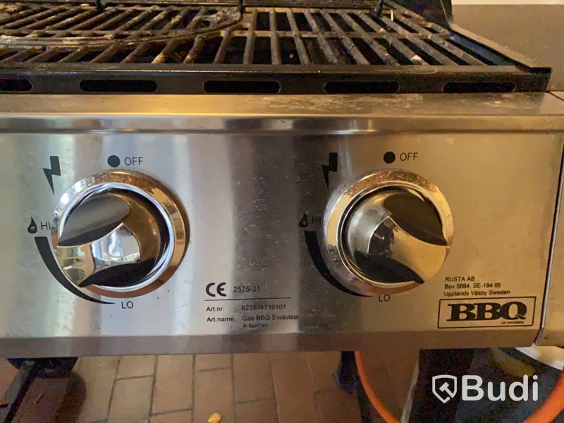 Gasolgrill BBQ med PC10