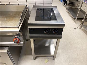Induktionsspis Lincat SL121, 2 zoner med stativ