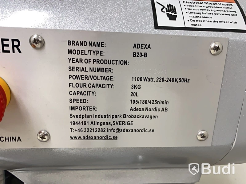 Degblandare Adexa B20-B
