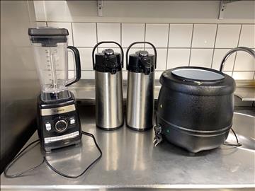 Blender, pumptermosar & soppakittel
