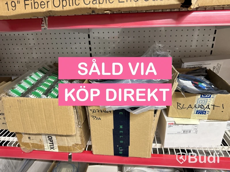 Parti med fibermaterial, m.m.- SÅLD