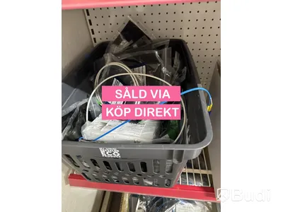 Parti med fibermaterial, m.m.- SÅLD