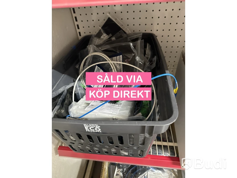 Parti med fibermaterial, m.m.- SÅLD